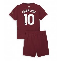 Manchester City Jack Grealish #10 Rezervni Dres za djecu 2024-25 Kratak Rukav (+ Kratke hlače)